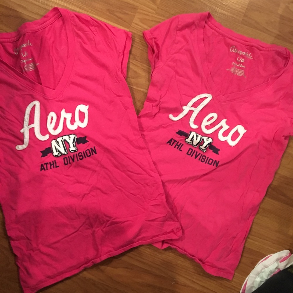 TWO Aeropostale Tees